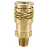 Brass HA Series Coupler with Male Threads